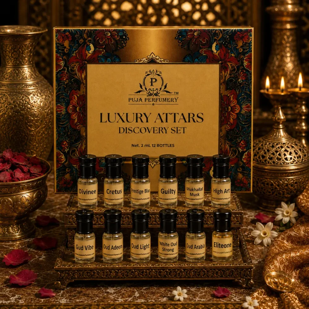 Luxury Attars Discovery Set | Premium Oud & Musk Attar Collection