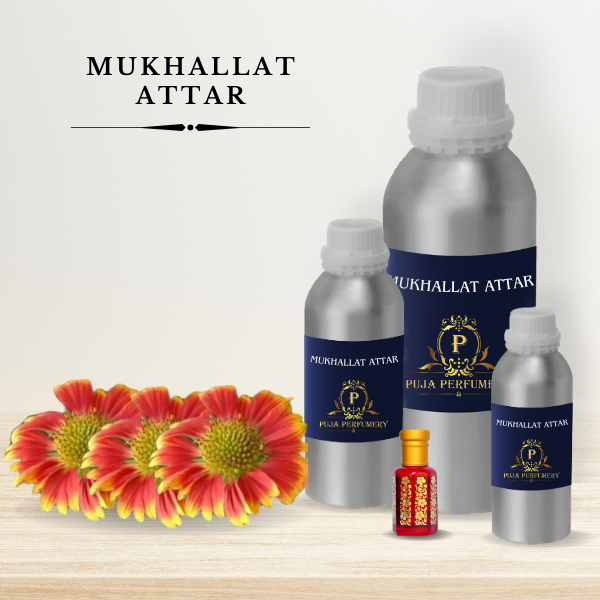 Mukhallat Attar Authentic Arabian Blend Puja Perfumery